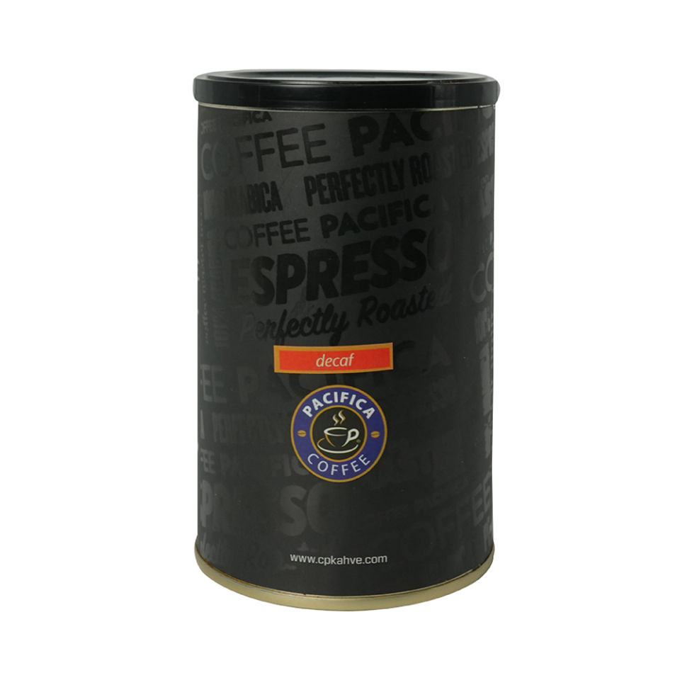 Coffee Pacifica Espresso Decaf Öğütülmüş Kahve (250 gr Teneke Kutu)