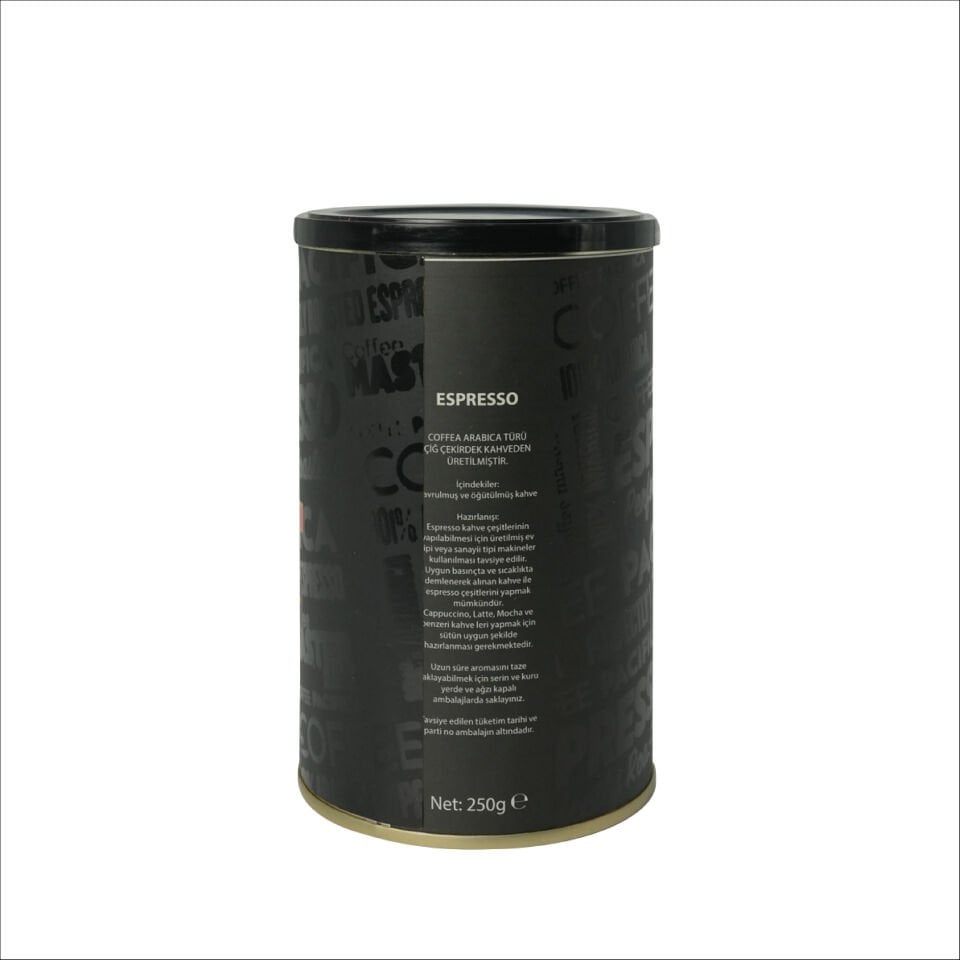 PACIFICA COFFEE ESPRESSO DECAF. ÖĞT.TNK 250 GR