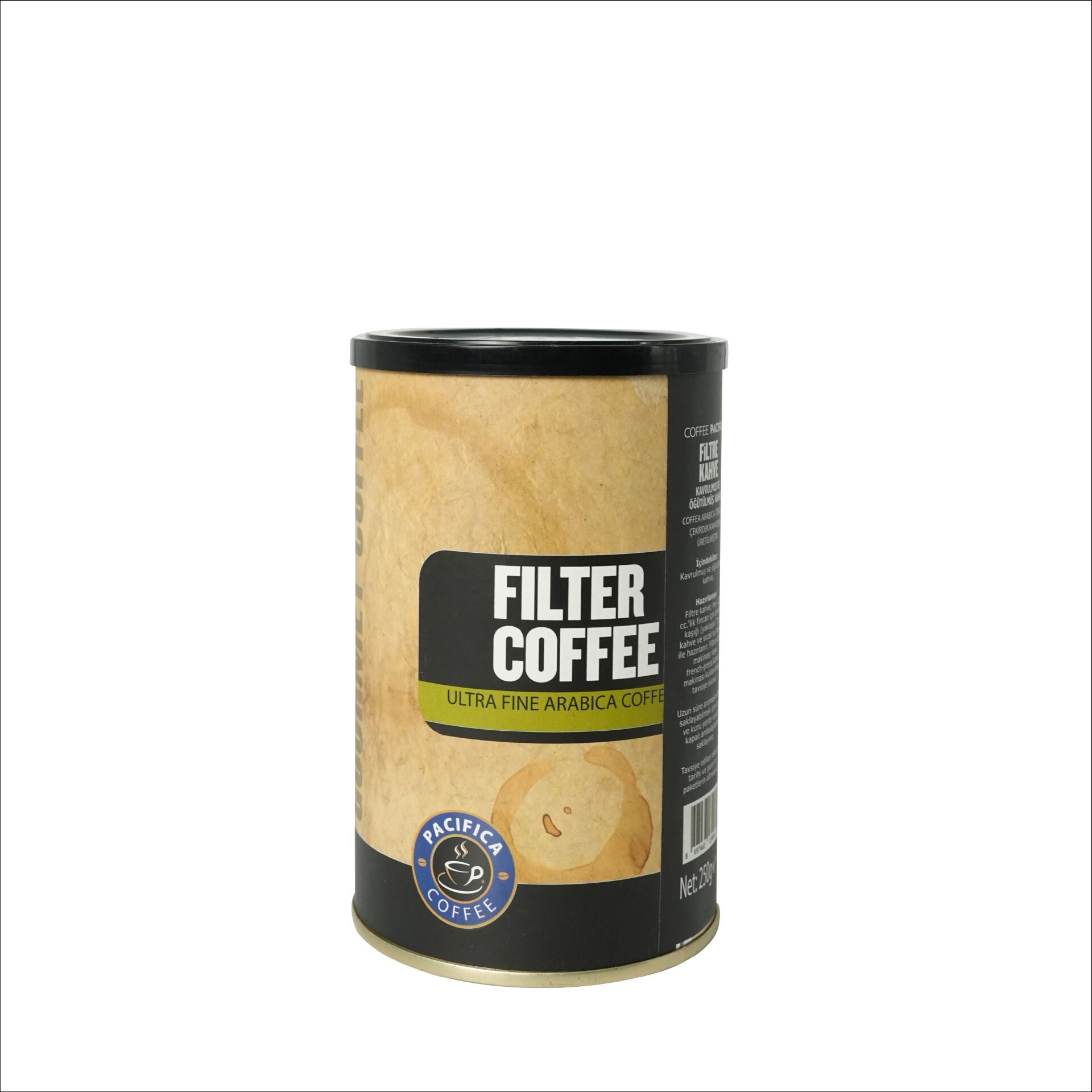 PACIFICA COFFEE FİLTRE KAH.ÖĞT.250 GR