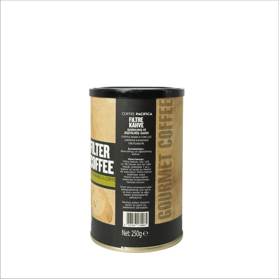 PACIFICA COFFEE FİLTRE KAH.ÖĞT.250 GR
