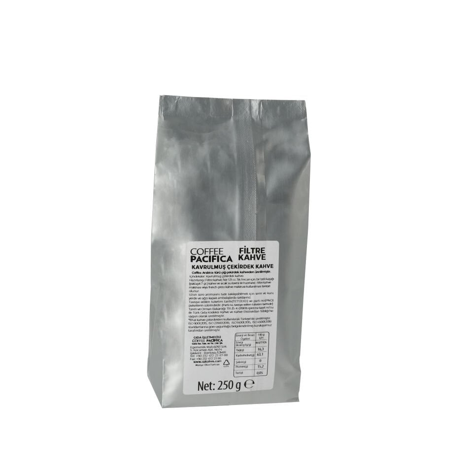 PACIFICA COFFEE FİLTRE KAH.ÇKRD. PŞT. 250 GR
