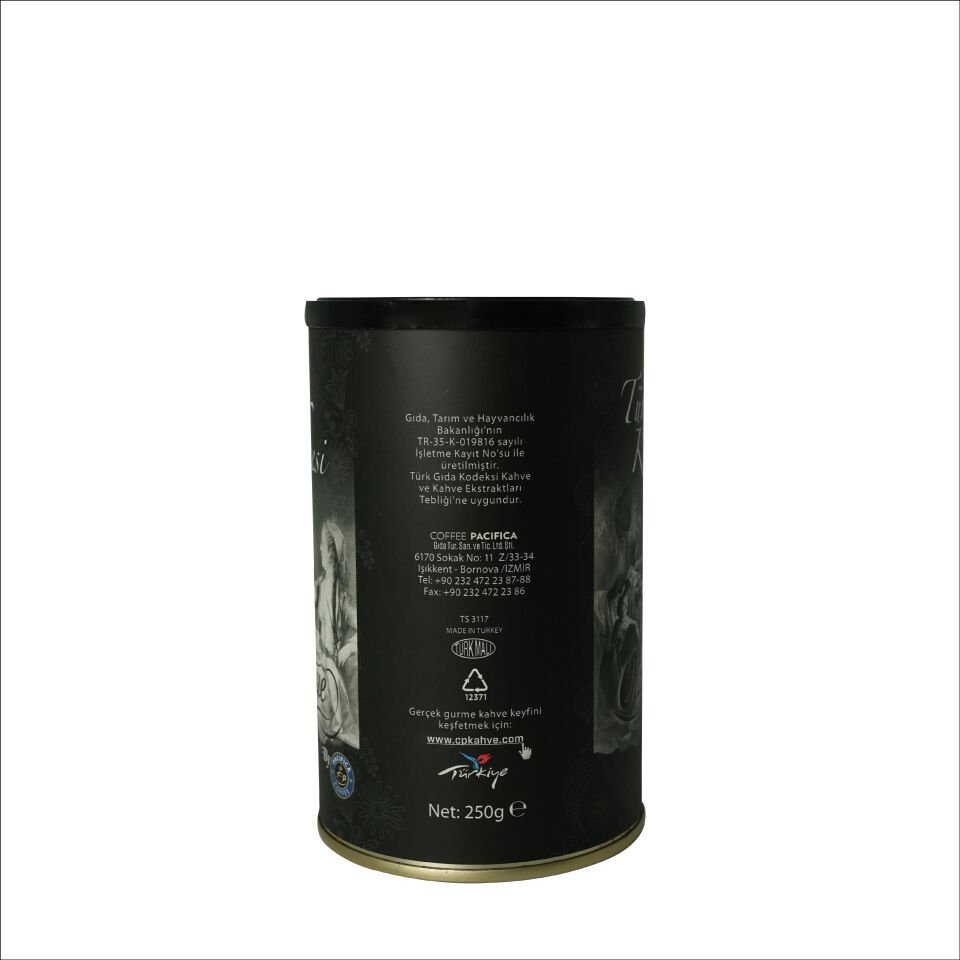 PACIFICA COFFEE TÜRK KAH.HALELİ TNK. 250 GR