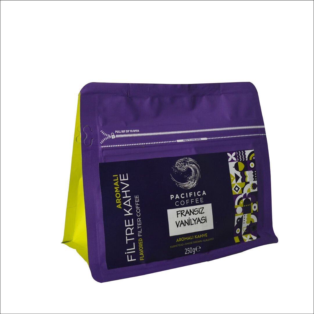 Pacifica Coffee French Vanilla Aromalı Filtre Kahve (250 gr Poşet)
