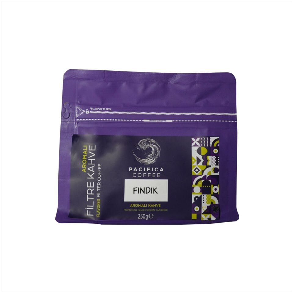 PACIFICA COFFEE AROMALI KAHVE PŞT. 250 GR - HAZELNUT