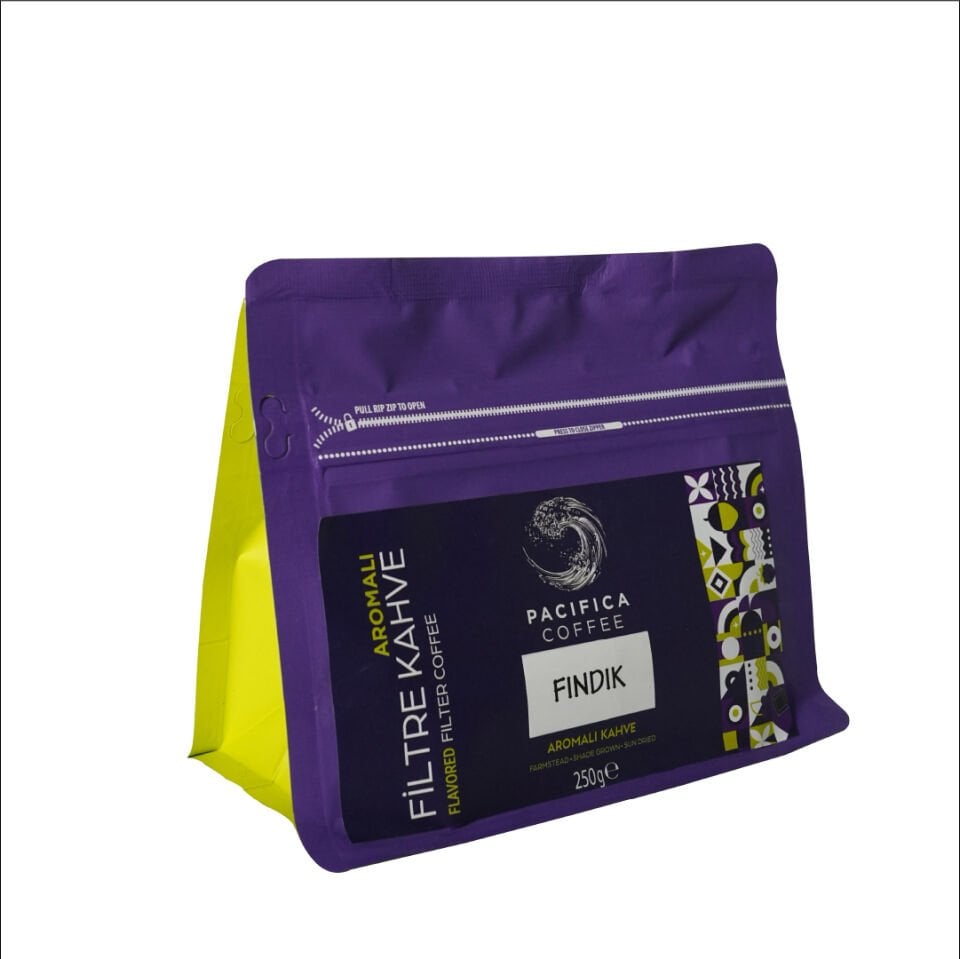 PACIFICA COFFEE AROMALI KAHVE PŞT. 250 GR - HAZELNUT