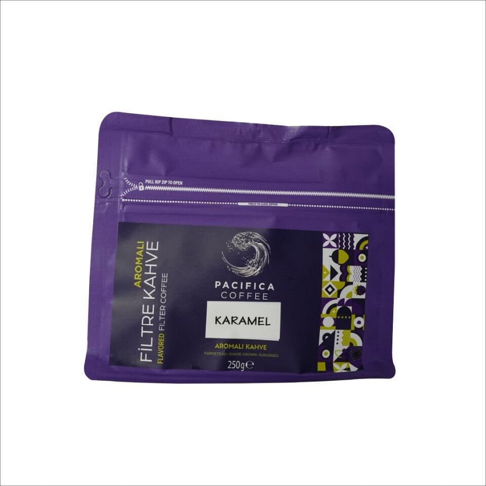 PACIFICA COFFEE AROMALI KAHVE PŞT. 250 GR - CARAMEL