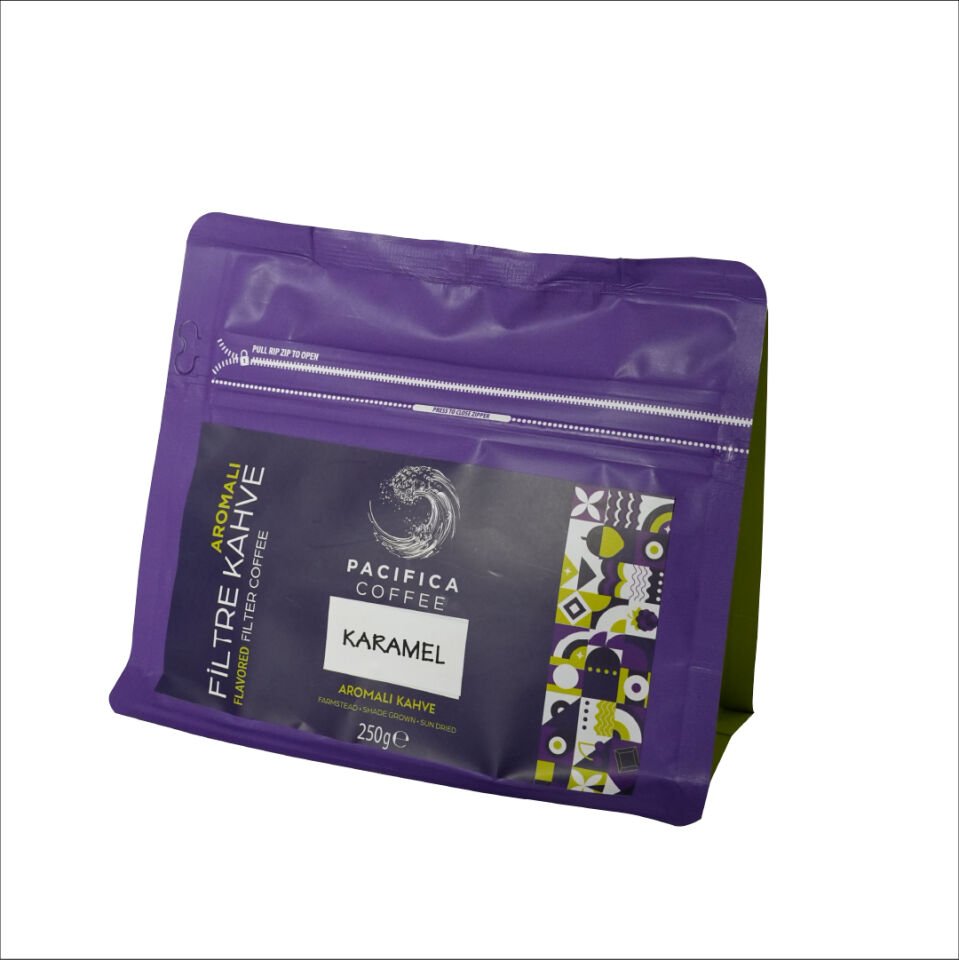 PACIFICA COFFEE AROMALI KAHVE PŞT. 250 GR - CARAMEL