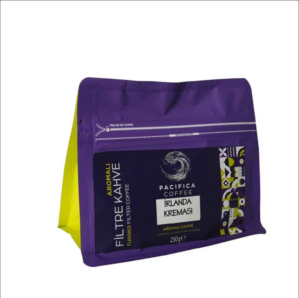 Pacifica Coffee Irish Cream Aromalı Kahve (250 gr Poşet)