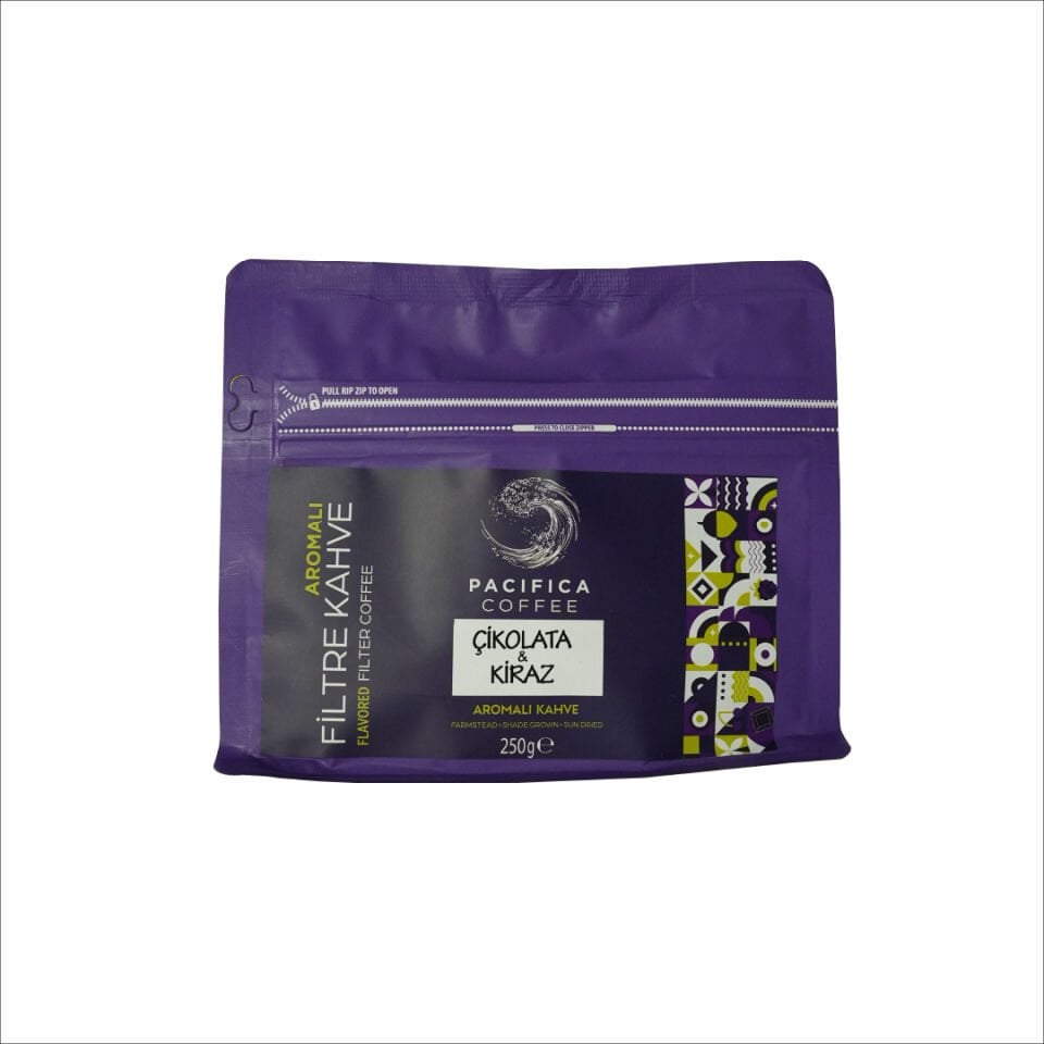 PACIFICA COFFEE AROMALI KAHVE PŞT. 250 GR - CHOCO CHERRY