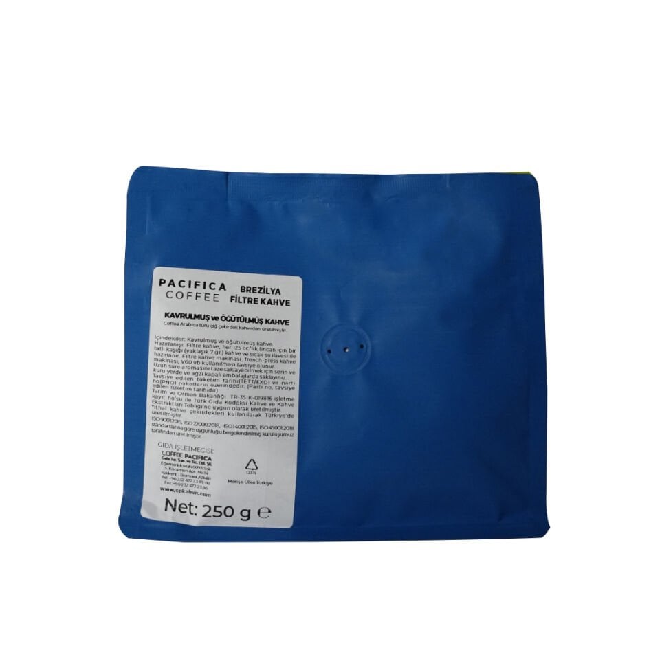 PACIFICA COFFEE ORJIN KAHVE ÖĞT.PŞT.250 GR - BRAZIL