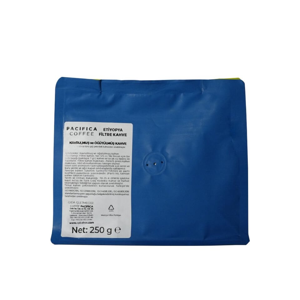 PACIFICA COFFEE ORJIN KAHVE ÖĞT.PŞT. 250 GR - ETHIOPIA