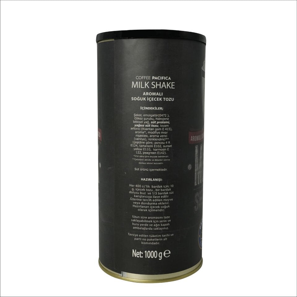 PACIFICA COFFEE MILK SHAKE ÇİLEK TNK. 1000 GR