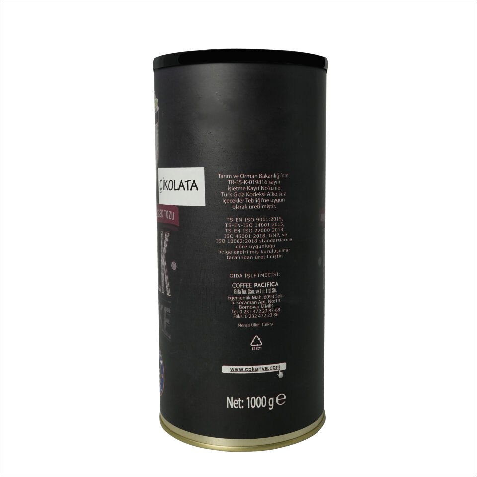 PACIFICA COFFEE MILK SHAKE ÇİKOLATA TNK. 1000 GR