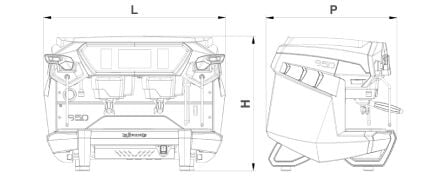 LA SPAZIALE ESPRESSO MEKİNESİ S50 PERFORMANCE 2 GRP