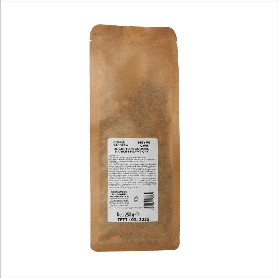 PACIFICA COFFEE ÇAY BÖĞÜRTLEN TNK. 170 GR