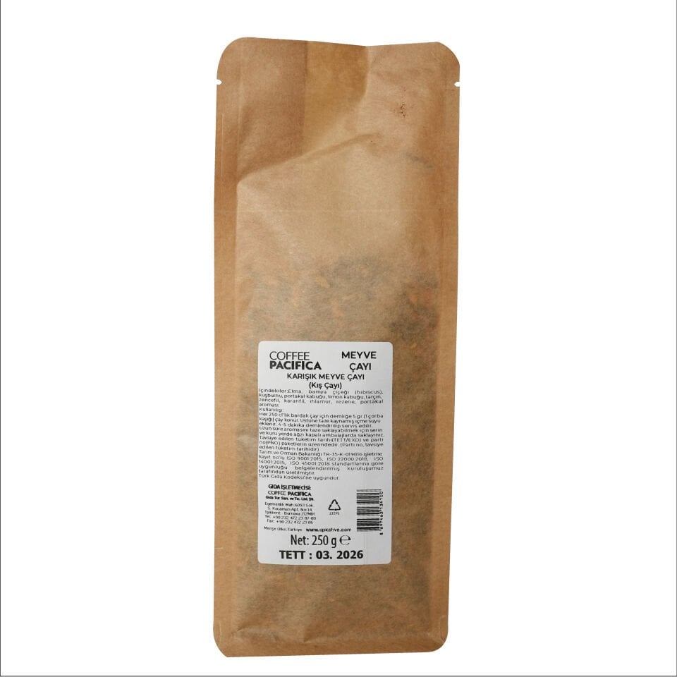 PACIFICA COFFEE ÇAY KIŞ PŞT. 250 GR
