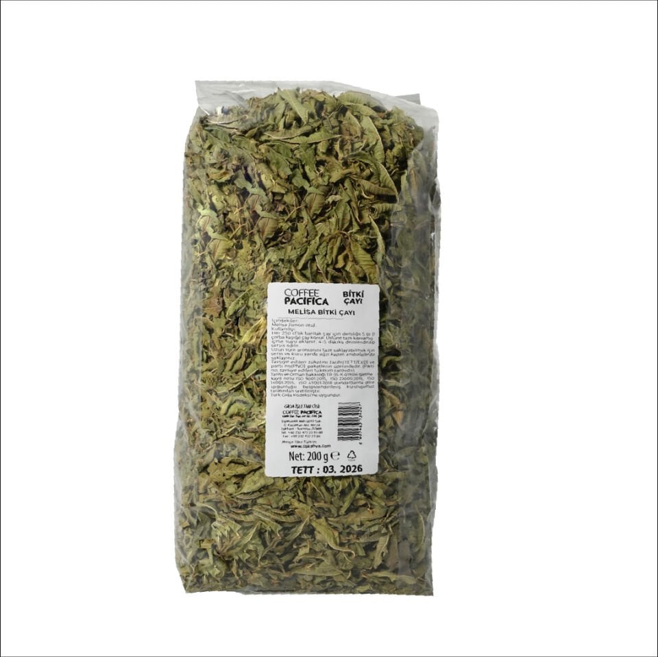 COFFEE PACİFİCA ÇAY MELİSA PŞT. 200 GR