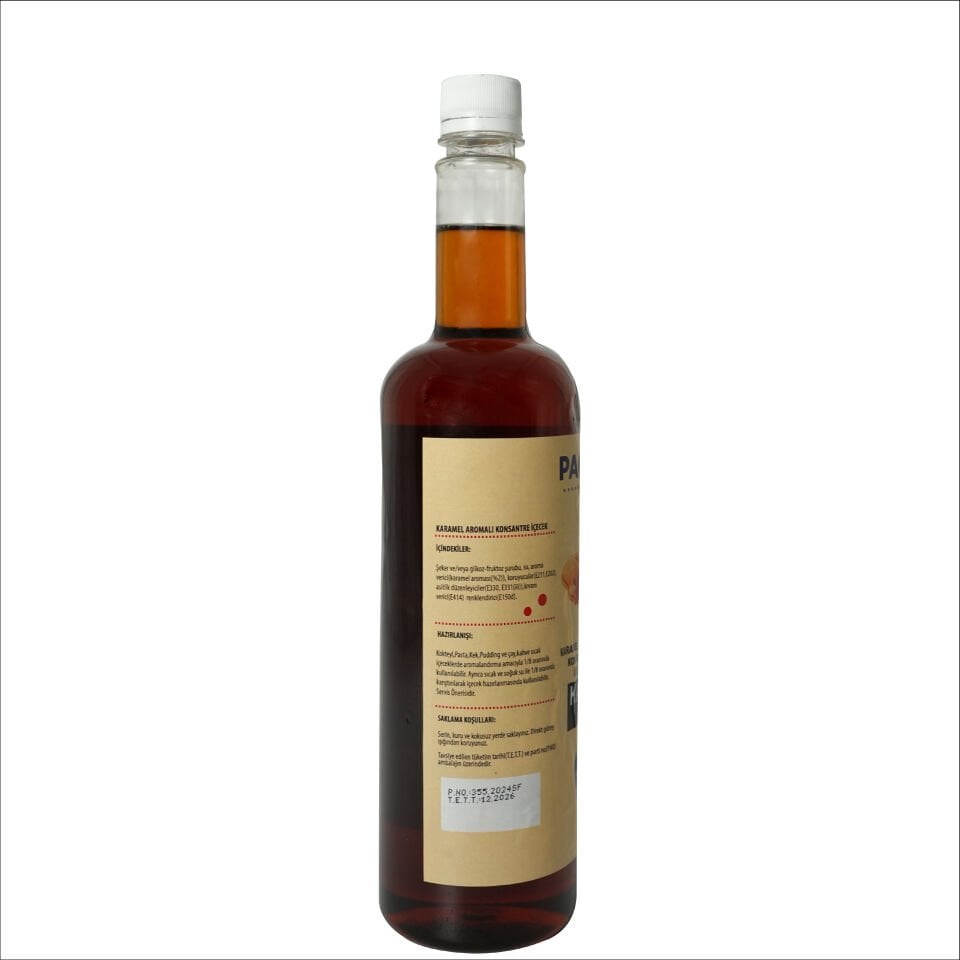 PACIFICA COFFEE ŞURUP CARAMEL 1 LT.