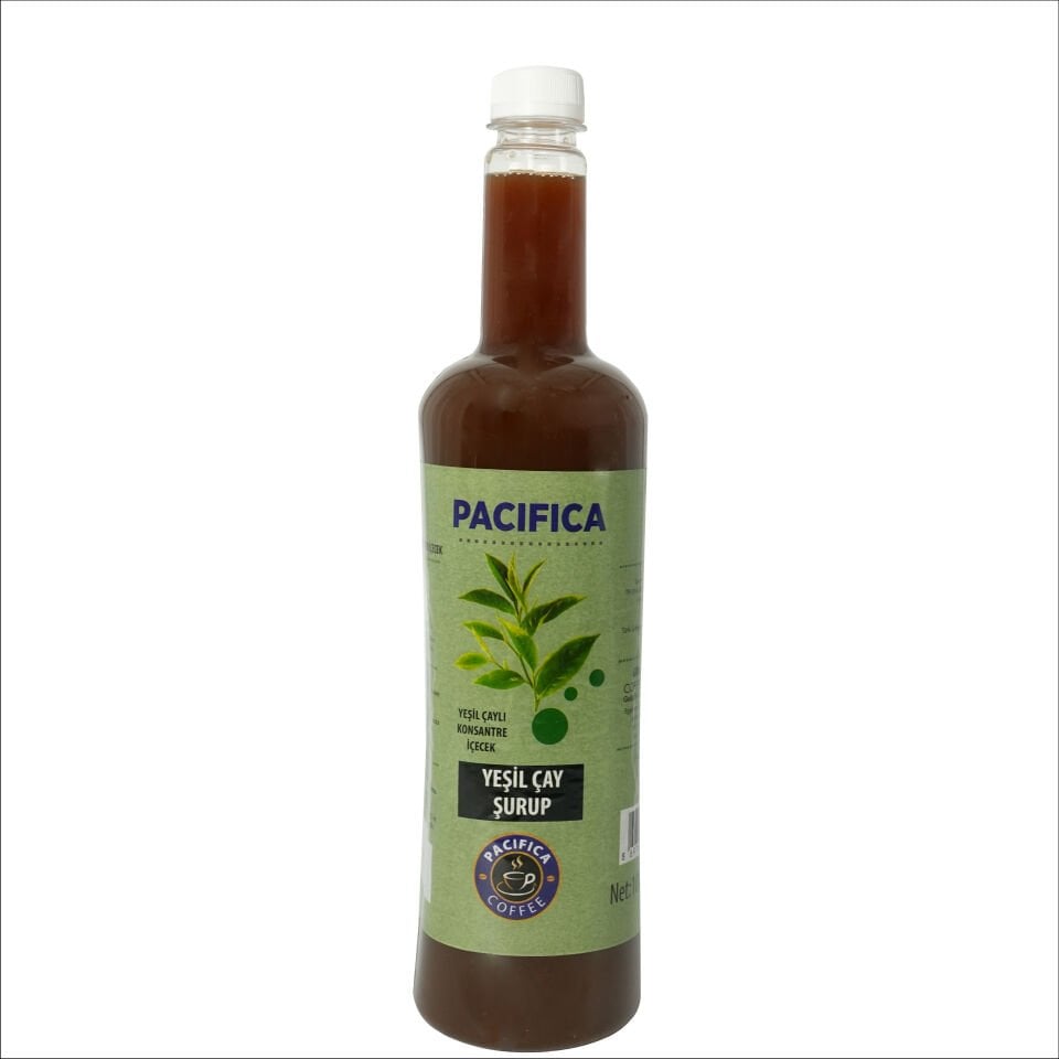 PACIFICA COFFEE ŞURUP YEŞİL ÇAY 1 LT.