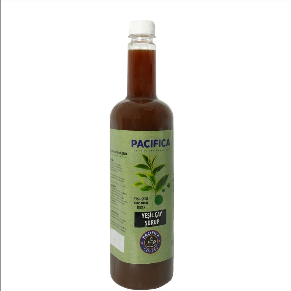 PACIFICA COFFEE ŞURUP YEŞİL ÇAY 1 LT.